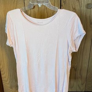 Women's Tahari Essentials Violet T Shirt, Size L